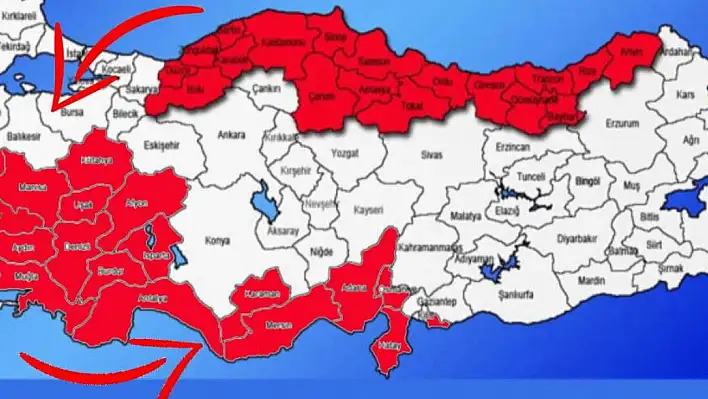 81 il alarma geçti – Acil uyarı! Kayseri'ye gelmesi an meselesi…