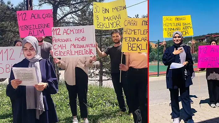 Acil Çağrı Merkezi mezunlarının atama isyanı!