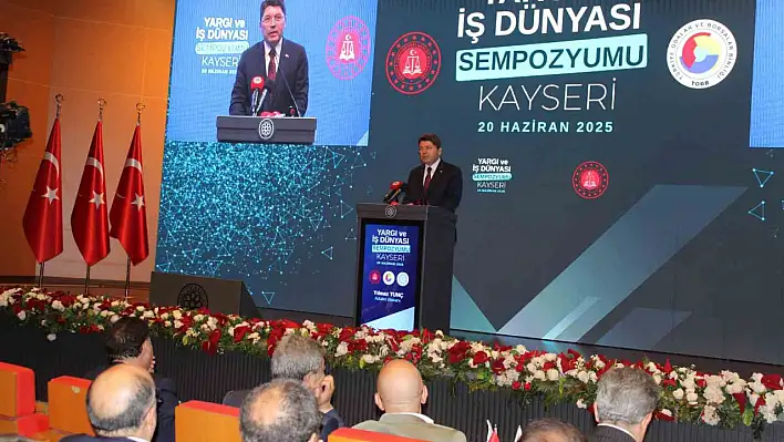 Adalet Bakanı Tunç'tan Kayseri'de önemli mesajlar!