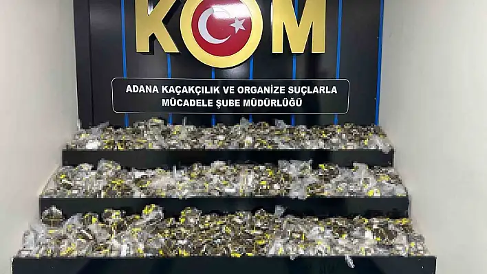 Adana'da Kaçak Tütün Operasyonu: 1 Tonun Üzerinde Tütün Ele Geçirildi