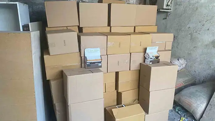 2 milyon 800 bin adet gümrük kaçağı ele geçirildi