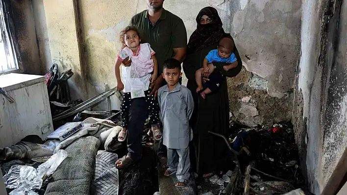 Adana'da bir evi ateşe verdiler!