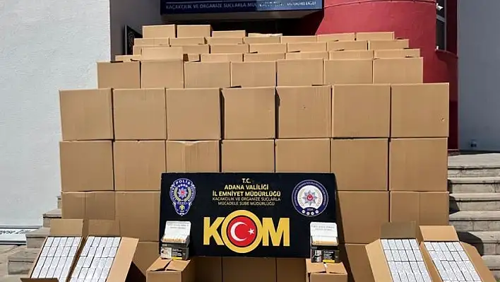 Adana'da milyonlarcası ele geçirildi!