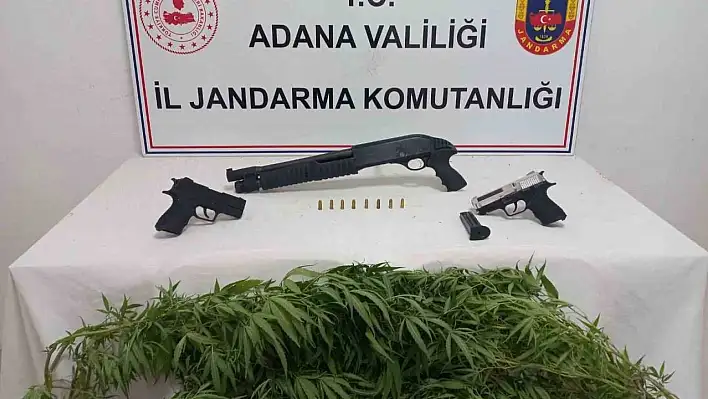 Adana'da 9 kilogram esrar ele geçirildi