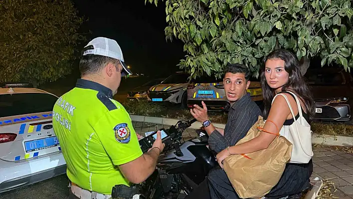 Polis Denetiminde 38 Sürücüye Ceza Yağdı