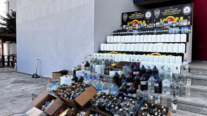 Kaçak içki operasyonu: 16 gözaltı