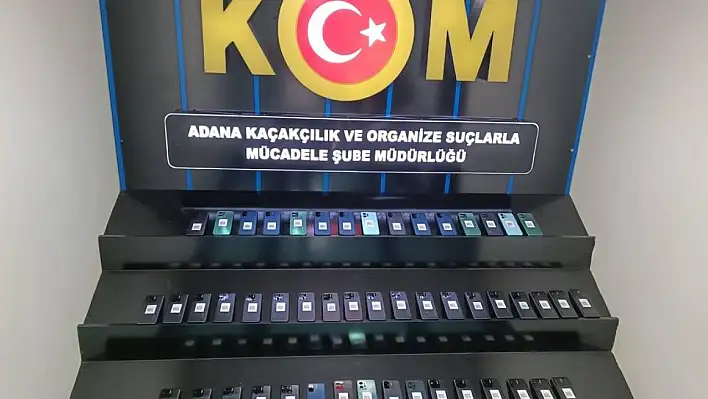 Adana'da kaçakçılık operasyonu