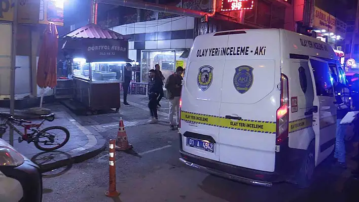 Adana'da kebapçıya silahlı saldırı: 1 ölü