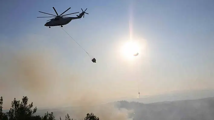 Adana'da orman yangını kısmen kontrol altına alındı