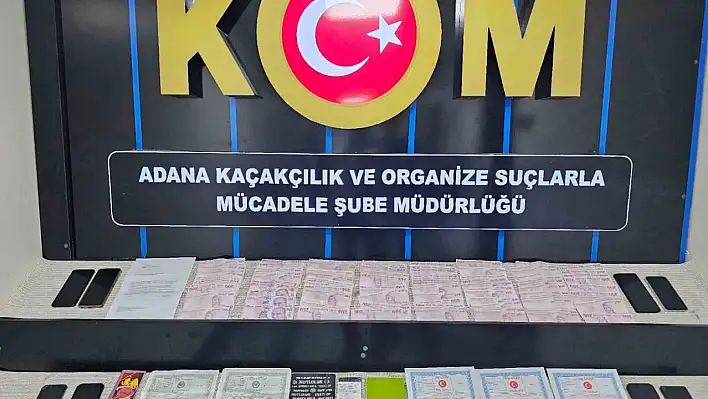 Adana'da organize suçlara operasyon: 3 tutuklama