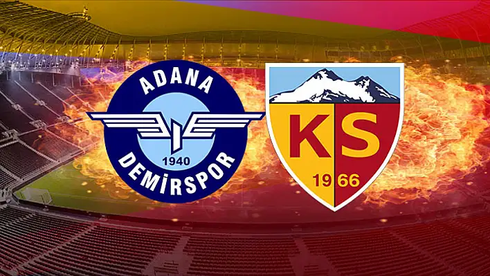 Adana Demirspor - Kayserispor maçı hakemi belli oldu - Yine o isim yönetecek!