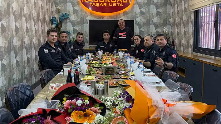 Kaburgacı Yaşar'dan Polis Haftasına sürpriz kutlama!