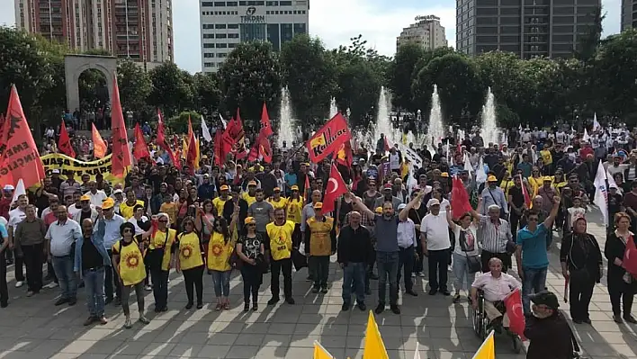 ADD Kayseri'den 1 Mayıs mesajı: 'Yeniden Atatürk Cumhuriyeti' için alanlardayız