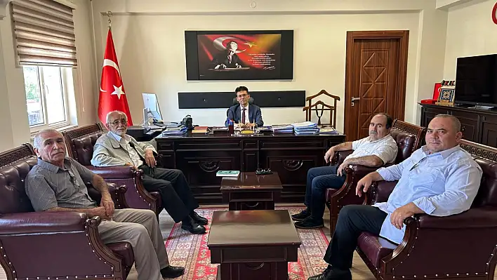 Ahmet Taş ve heyeti Vali yardımcılarını ziyaret etti