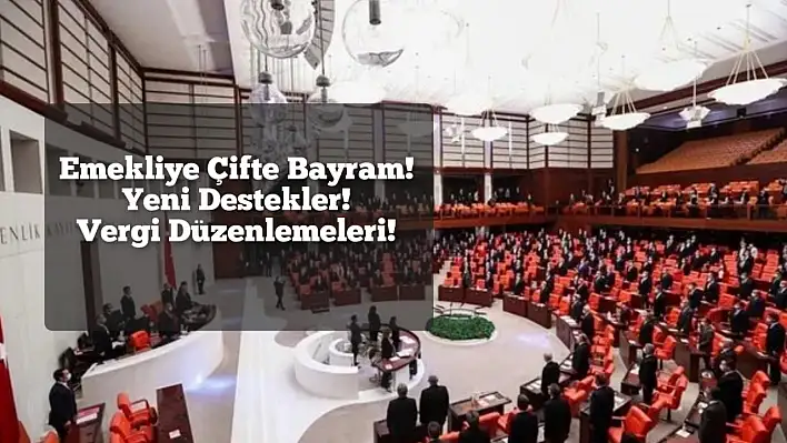 AK Parti'den yeni torba yasa: Emekliye çifte bayram müjdesi! İkramiyeye zam ve ek destek…