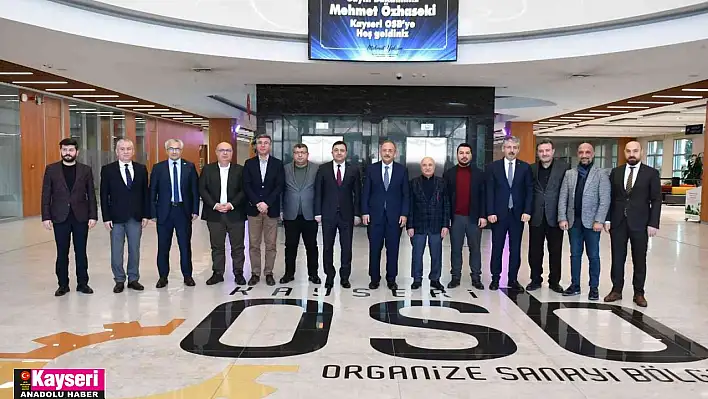 AK Parti Genel Başkan Yardımcısı Özhaseki'den OSB'ye istişare ziyareti