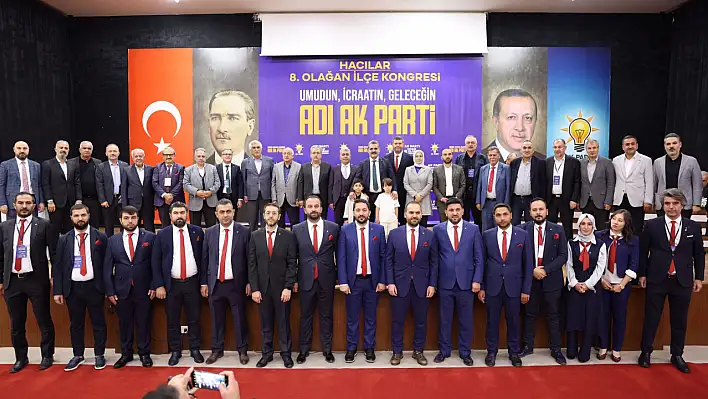 AK Parti Hacılar İlçe Başkanı seçildi!