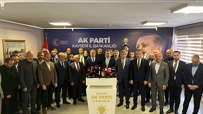 AK Parti Kayseri'de dikkat çeken toplantı