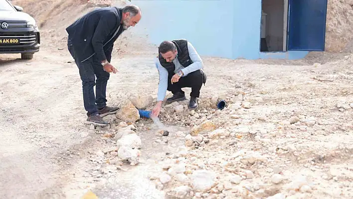 İki mahallede içme suyu sorunu çözüldü