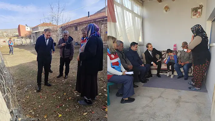 Akkışla Kaymakamı gönüllere dokunuyor...