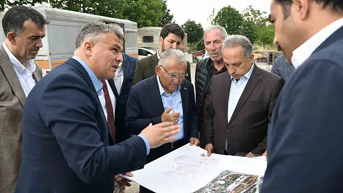 Büyükkılıç: ''Ali Dağı Mesire Alanı şimdiden hemşehrilerimize hayırlı uğurlu olsun''