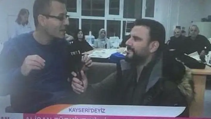 Sunucu Alişan'ın TRT programında Kayserililer dikkat çekti!