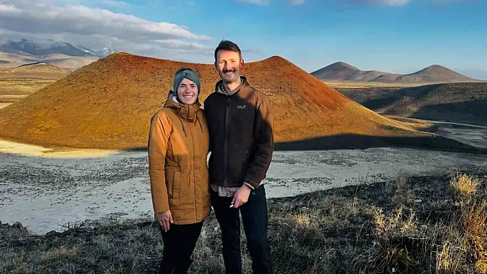 Alman çiftin tercihi Meke Göl'ü oldu