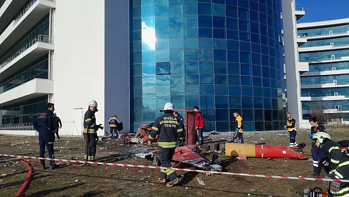 Ambulans helikopter hastane binasına çarparak düştü- Çok sayıda ölü!