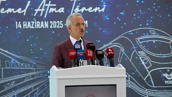 Ankara-Kırıkkale-Çorum-Samsun Hızlı Tren Projesi'nde temel atıldı