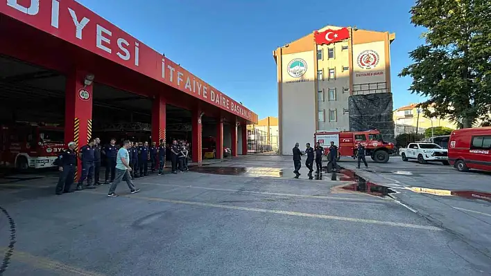 Kayseri İtfaiyesi kente döndü