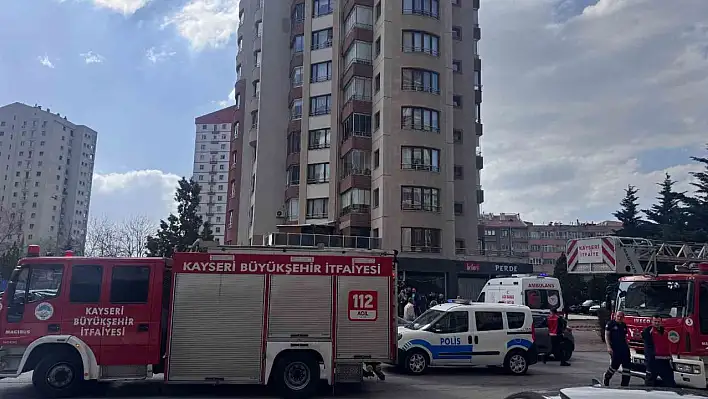 Kayseri'de apartman görevlisi ve kiracı arasında silahlı kavga!