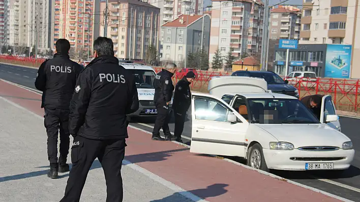 Araç İçinde Korkunç Görüntü!