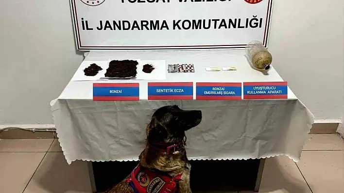 Yozgat'ta arama yapılan evde narkotik madde ele geçirildi