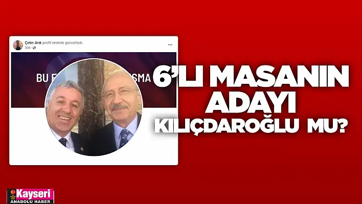 Arık'tan dikkat çeken paylaşım: Aday Kılıçdaroğlu mu?