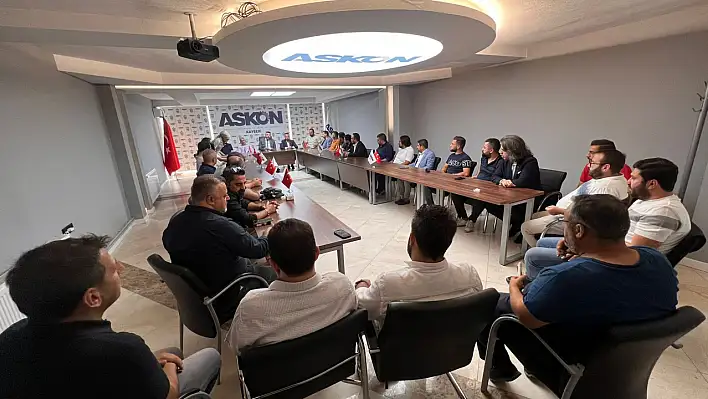 ASKON Kayseri'de genel kurul tamamlandı - Başkan güven tazeledi!