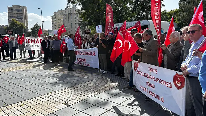 Astsubaylardan Türkiye genelinde ''Adalet'' çıkışı!