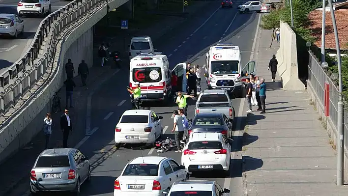 Kayseri'de aynı noktada iki kaza!