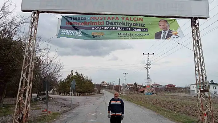 Başkan Yalçın'a Bir Destek de Baba Ocağından Geldi