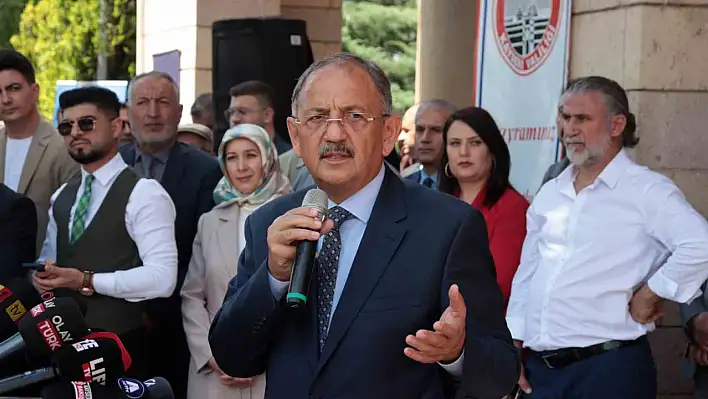 Bakan Özhaseki: 'Sene sonuna kadar 311 bin kalıcı konut tamamlanacak'