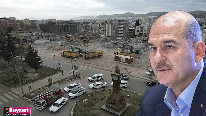 Bakan Soylu'dan Vali Çiçek'e teşekkür