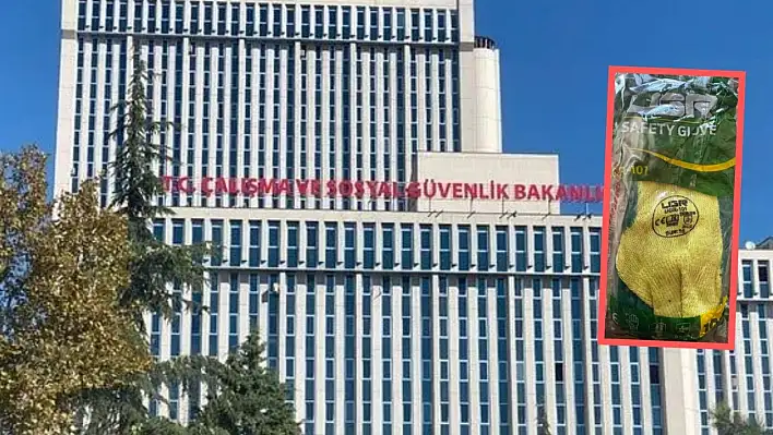 Bakanlık iş eldivenine satış yasağı ve toplatılma kararı verdi