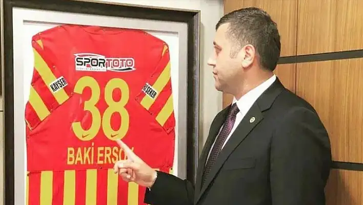 Baki Ersoy büyük tepki göstermişti - Kayserispor Haberleri