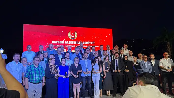 Basın Bayramı'nda gazetemize ödül!