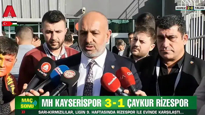 Başkan Ali Çamlı'dan, dikkat çeken İlhan Parlak açıklaması – Kayserispor Haberleri