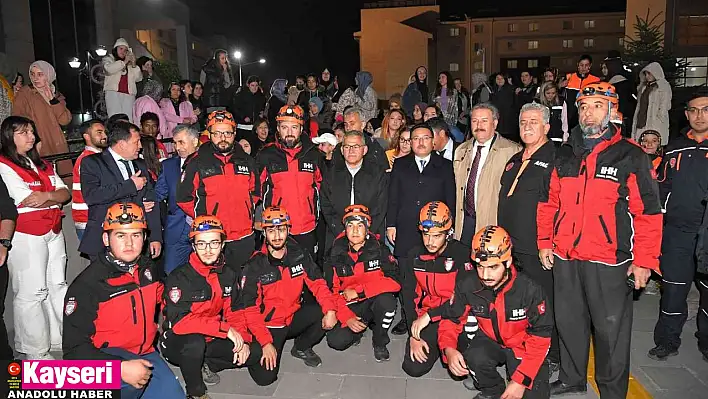 Başkan Büyükkılıç, 'Çök-Kapan-Tutun' tatbikatına katıldı