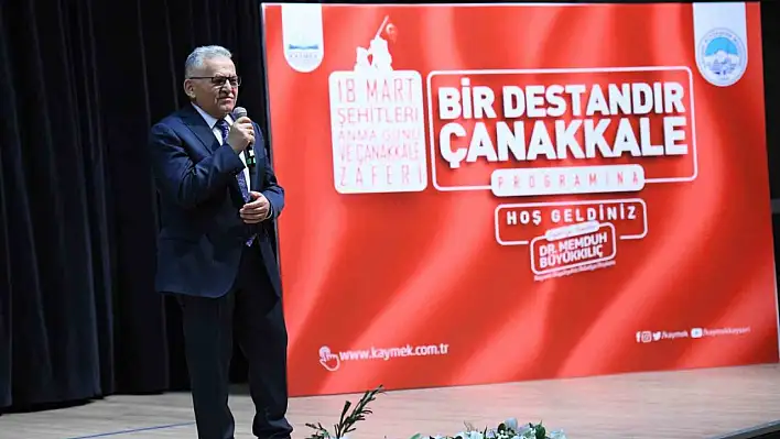 Büyükkılıç'tan 18 Mart mesajı!