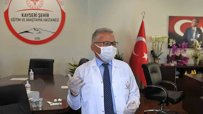 Büyükkılıç'tan sağlık çalışanlarına özel mesaj...