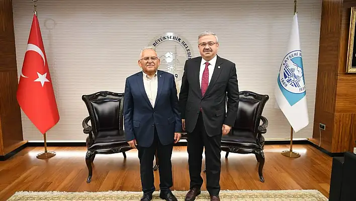 Başkan Büyükkılıç'a ziyaretler sürüyor!