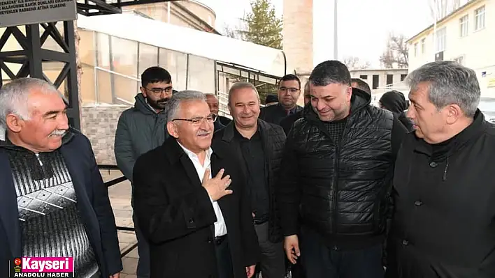 Büyükkılıç, Akkışla'da üreten kadınlarla buluştu