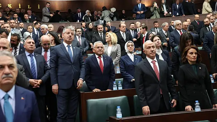 Başkan Büyükkılıç, Cumhurbaşkanı Erdoğan ile AK Parti Grup Toplantısı'na katıldı